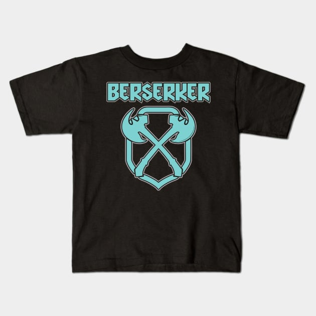 Berserker Kids T-Shirt by DavesTees